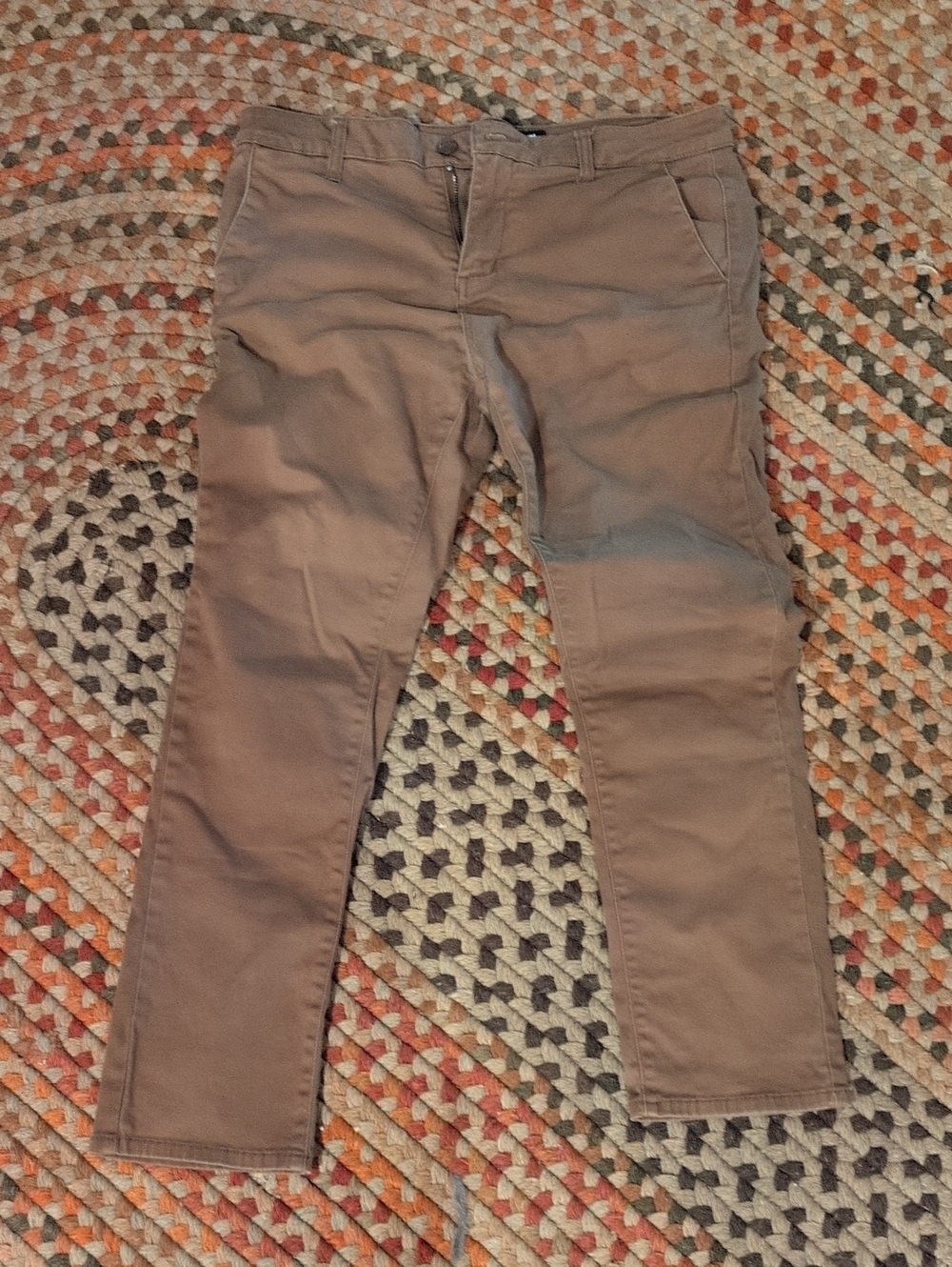 RSQ London Skinny Brown Men's Chino Pants